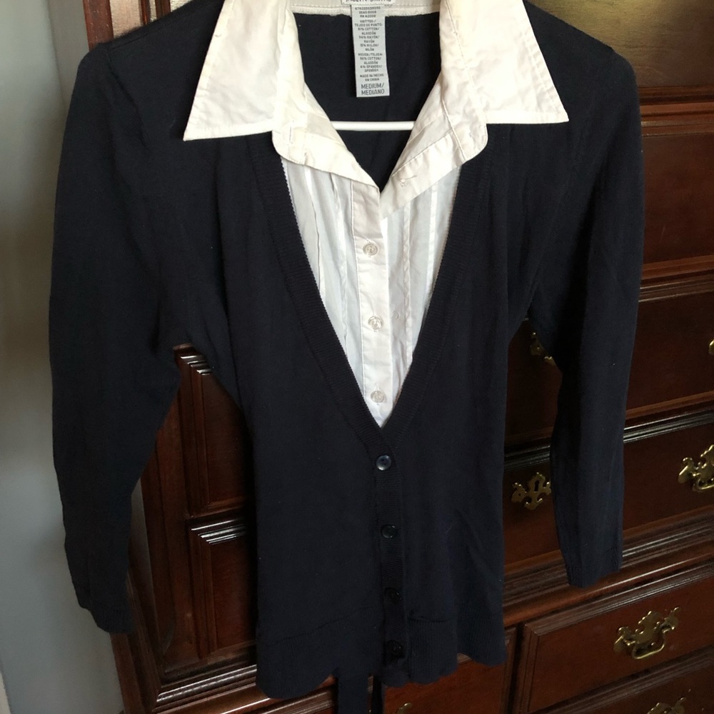 Jaclyn Smith light knit sweater - Picture 2 of 4